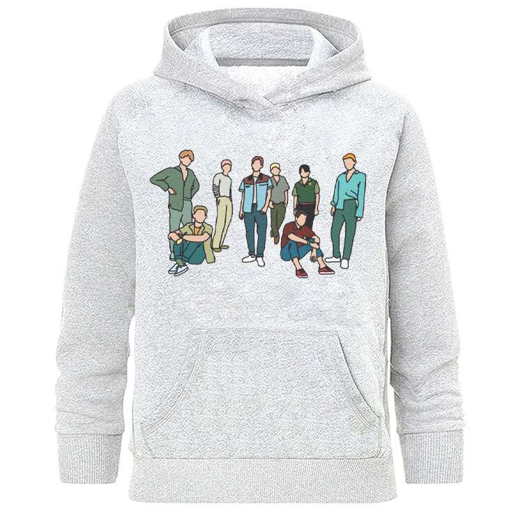 هودی زنانه طرح EXO مدل H606