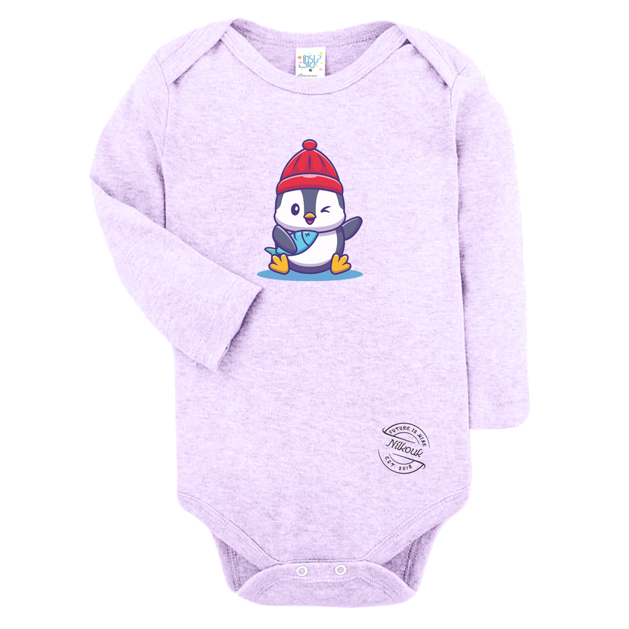 بادی نوزادی نیل کوک مدل Fun Lilac مجموعه 5 عددی