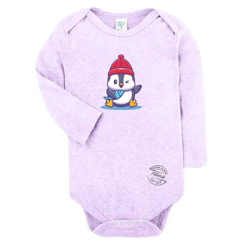 بادی نوزادی نیل کوک مدل Fun Lilac مجموعه 5 عددی