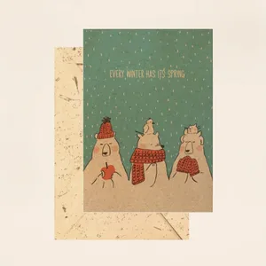 کارت پستال مریخ مدل Winter کد 15346608