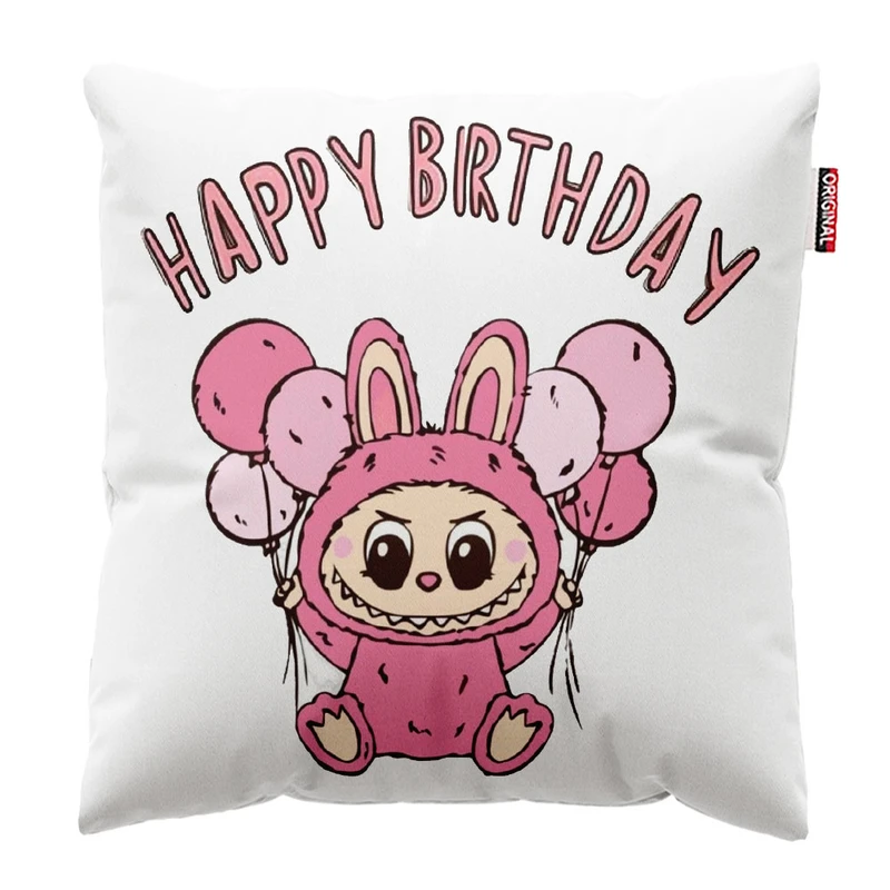 کوسن پاد آفرین طرح لبوبو کد 27 سایز 30* 30 سانتی متر