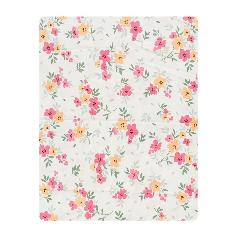 ملحفه فیلور آدنو مدل گلی کد FI39 دونفره سایز 170x240 سانتی‌متر