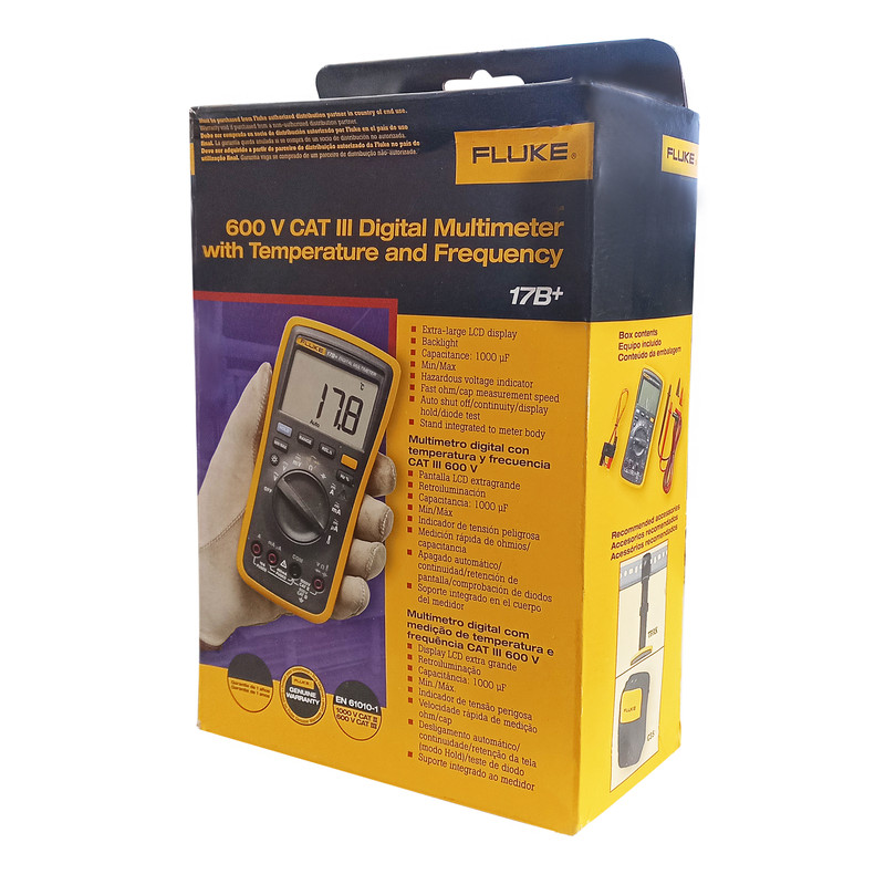 مولتی متر دیجیتال فلوک مدل 17B plus مولتی متر دیجیتال فلوک مدل 17B plus