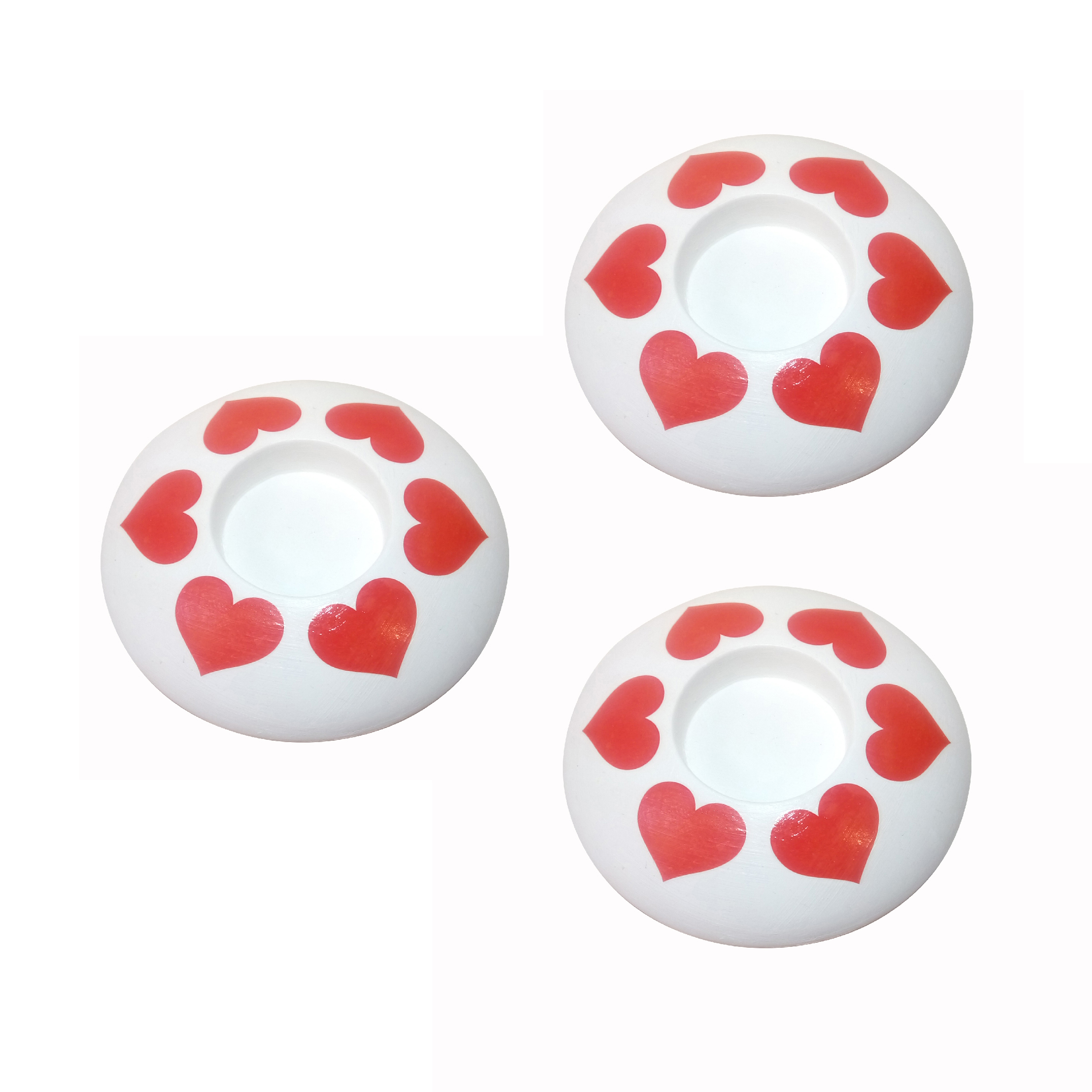 جاشمعی مدل قلب کد AK 1  بسته سه عددی