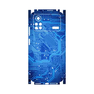 MAHOOT Blue-Printed-Circuit-Board-FullSkin Cover Sticker for Xiaomi Poco X4 Pro 5G