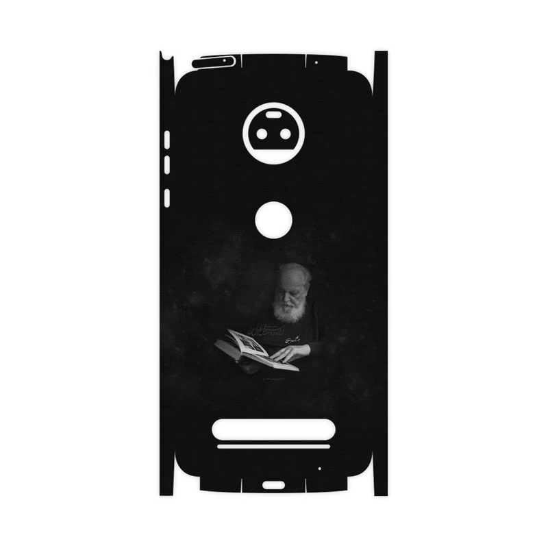 برچسب پوششی ماهوت مدل Hoshang Ebtehaj-FullSkin مناسب برای گوشی موبایل موتورولا Moto Z2 Force