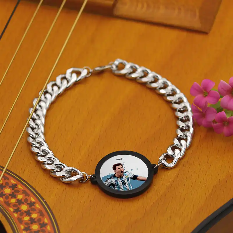 دستبند ناکسیگو مدل لیونل مسی کد BZ7668