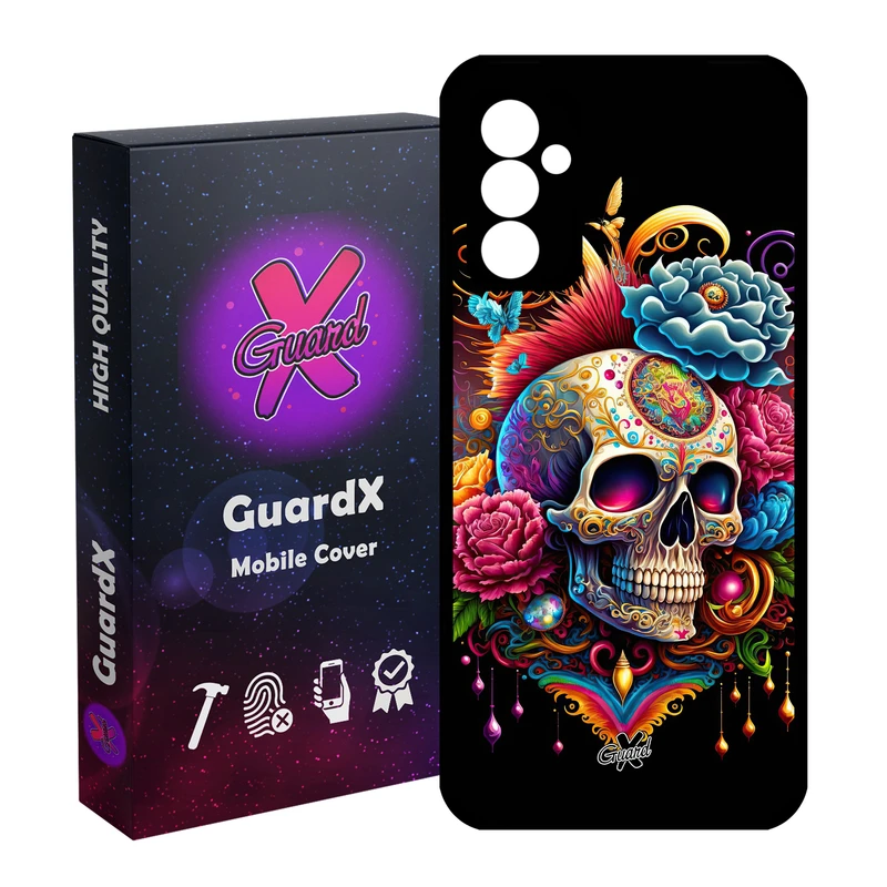 کاور گارد ایکس طرح جمجه مدل Glass10602 مناسب برای گوشی موبایل سامسونگ Galaxy A55 / A55 5G