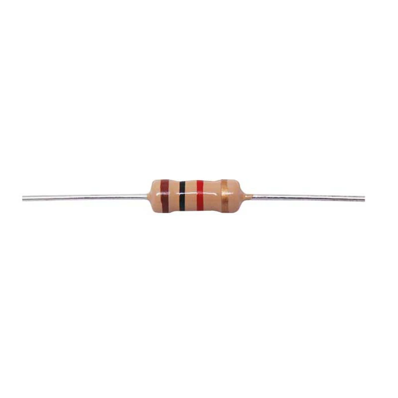 مقاومت 1 کیلو اهم 1/4 وات کد Silvana-R04 بسته 25 عددی