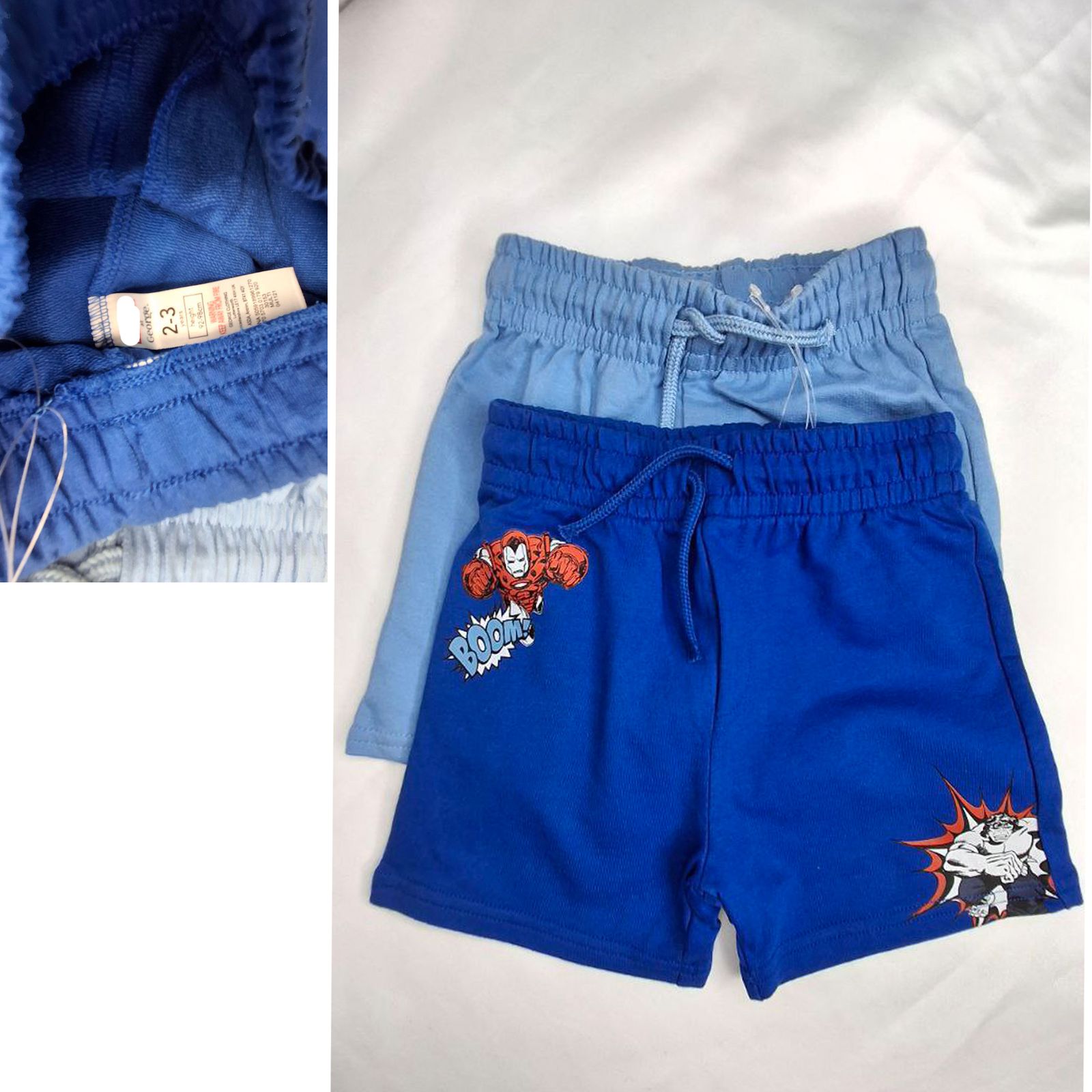 شلوارک پسرانه جورج مدل 17902824 مجموعه دو عددی - - 2