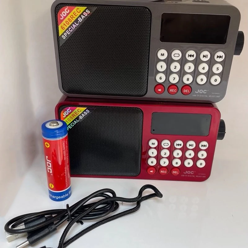 عکس شماره 6 : رادیو fm جوک مدل h6108 دارای پورت usb