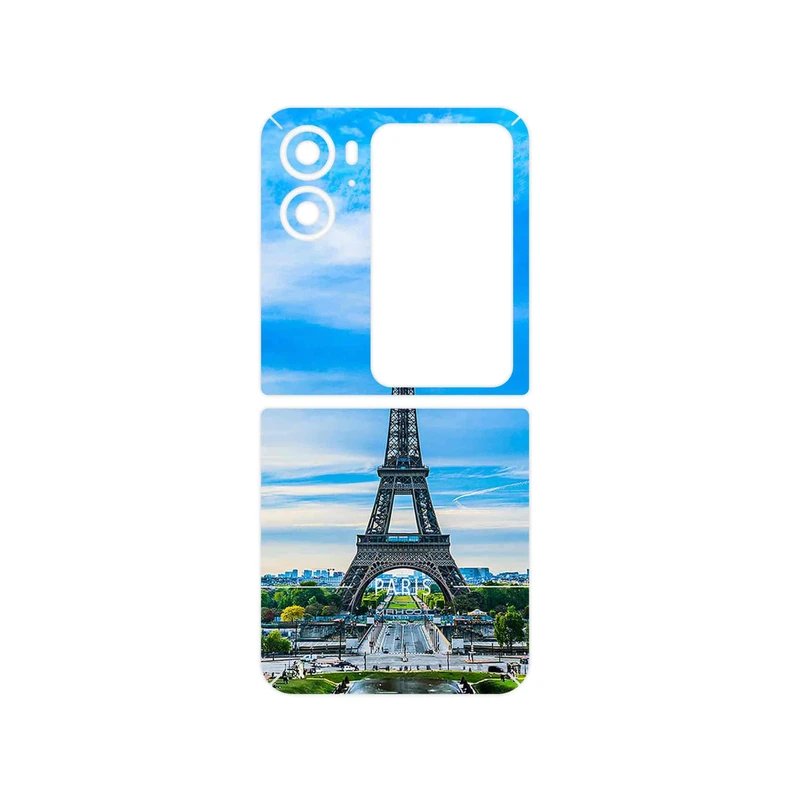 برچسب پوششی ماهوت مدل Paris_City مناسب برای گوشی موبایل اپو Find N2 Flip