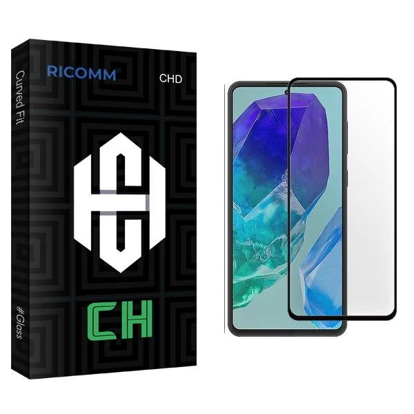 محافظ صفحه نمایش شیشه ای ریکام مدل CH مناسب برای گوشی موبایل سامسونگ Galaxy M55