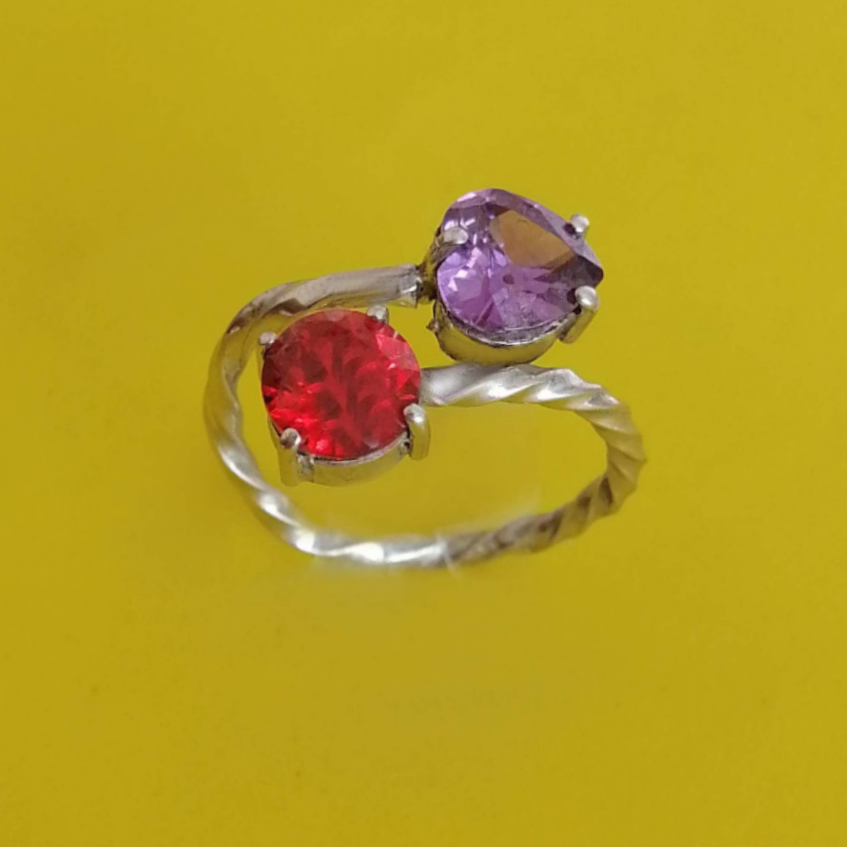 انگشتر نقره زنانه مدل Gh30