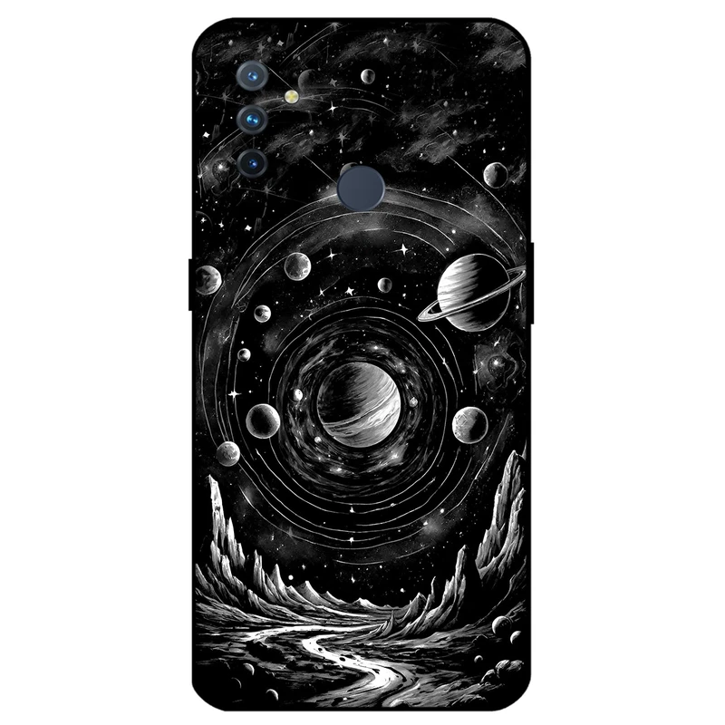 کاور مگافون طرح مریخ مدل 7424 مناسب برای گوشی موبایل وان پلاس Nord N100