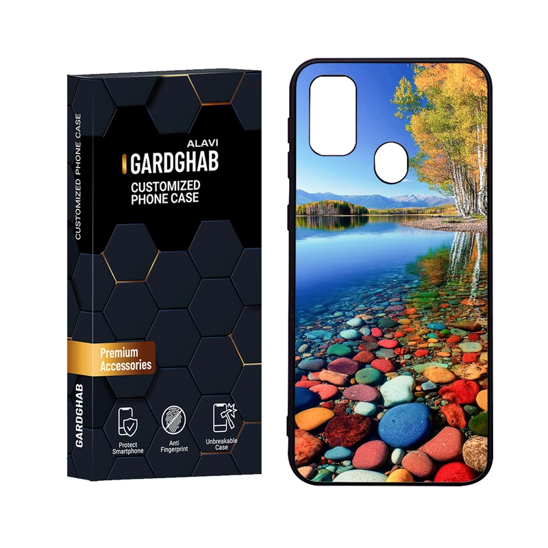 کاور گارد قاب علوی مدل Glass مناسب برای گوشی موبایل سامسونگ Galaxy M30S