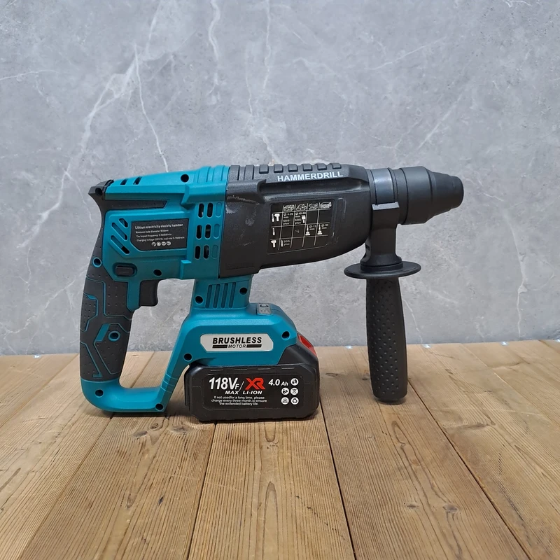 عکس شماره 33 : مجموعه 4 عددی ابزار شارژی صنعتی باس مدل brushless