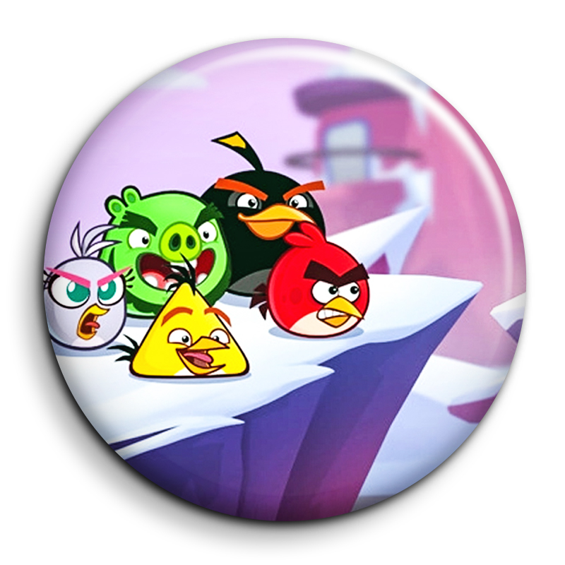 مگنت گالری باجو طرح پرندگان خشمگین کد Angry birds 18