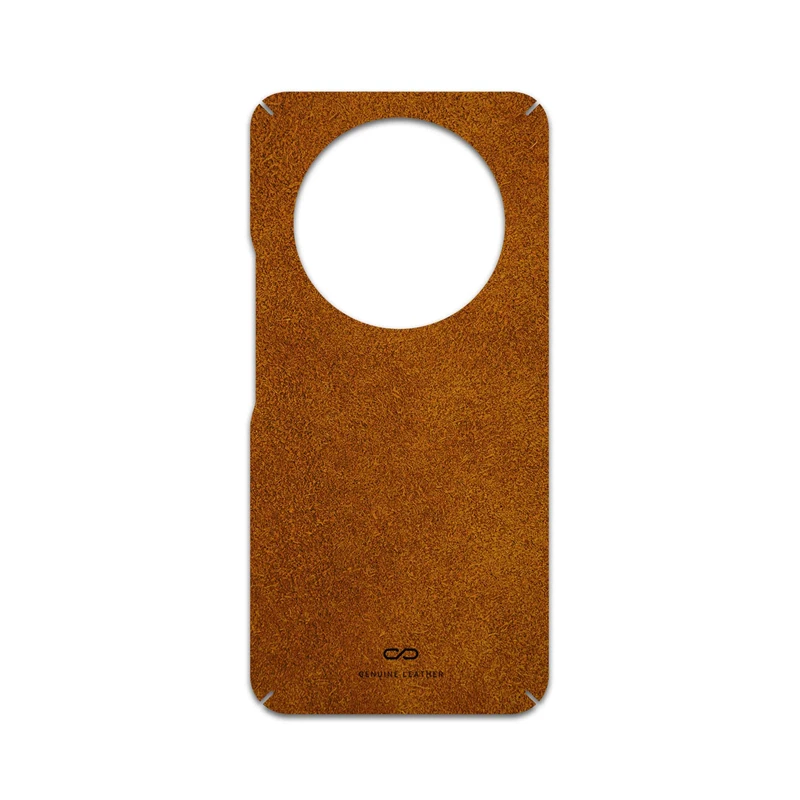 برچسب پوششی ماهوت مدل Brown-Chamois-Leather مناسب برای گوشی موبایل آنر X9c