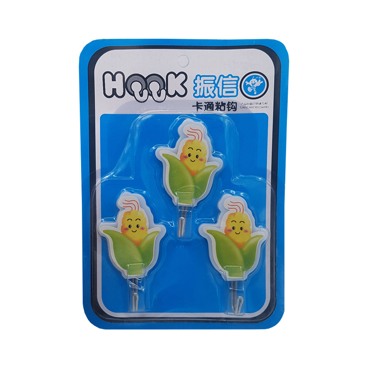 آویز آشپزخانه هوک طرح بلال کد 201 بسته 3 عددی