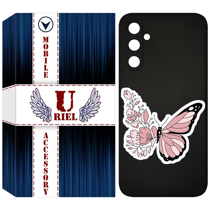 کاور یوریل مدل KSH کد 98 طرح پروانه مناسب برای گوشی موبایل سامسونگ Galaxy S23 FE