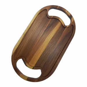 سینی گوراب چوب مدل بیضی کد A1054