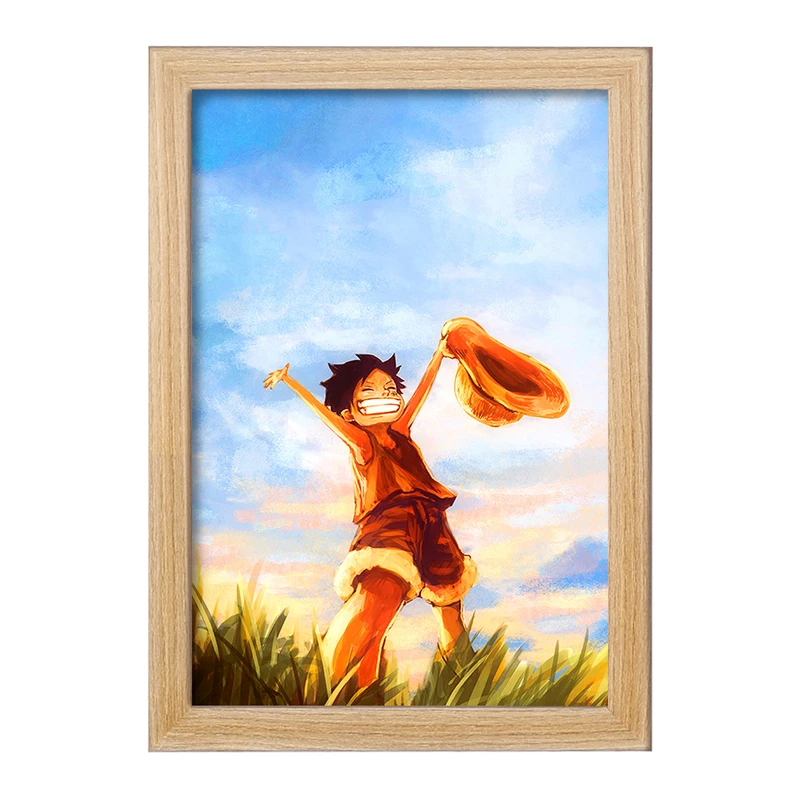 تابلو خندالو مدل لوفی انیمه وان پیس One Piece  کد 17256