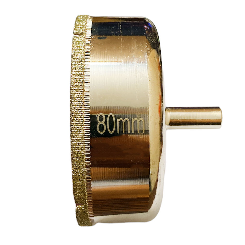 مته گردبر شیشه و سرامیک تیتان پرو مدل TP80 سایز 80 میلی متر