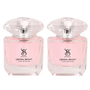 عطر جیبی زنانه برندینی مدل CRYSTAL BRIGHT حجم 25 میلی لیتر مجموعه 2 عددی