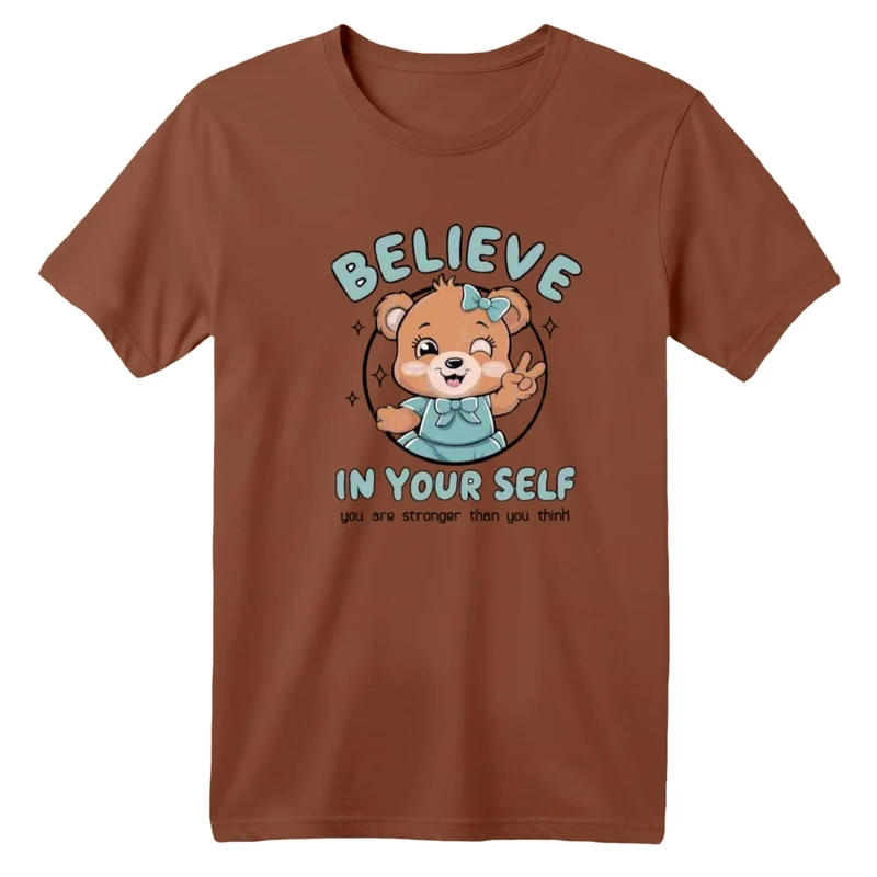 تی شرت آستین کوتاه بچگانه مدل خرس