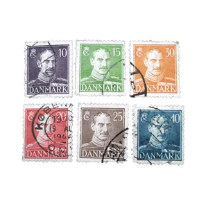 تمبر یادگاری مدل دانمارک کد DS4716 مجموعه 6 عددی