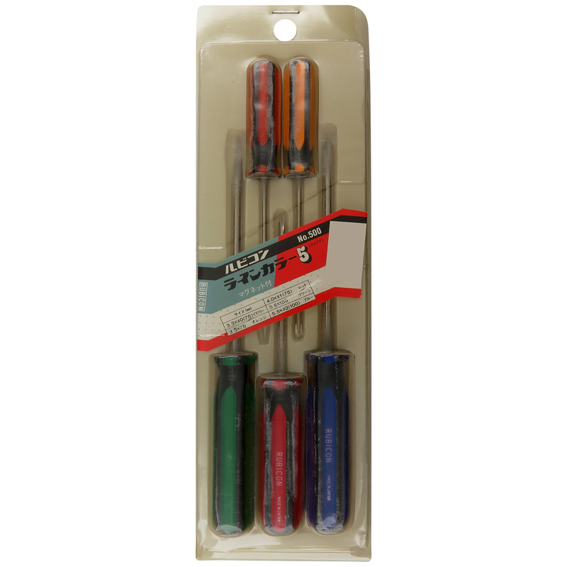 مجموعه 5 عددی پیچ گوشتی روبیکون مدل japan