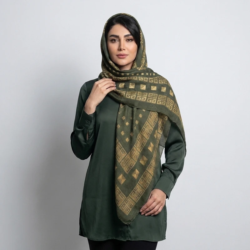 روسری زنانه مدل نخی 