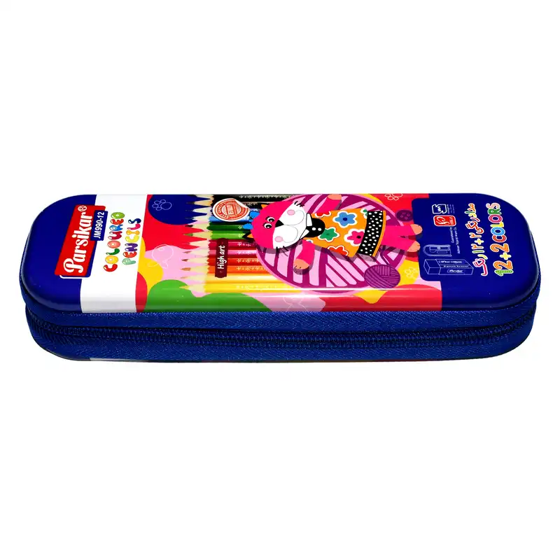 مداد رنگی 14 رنگ پارسیکار مدل JM 990-12