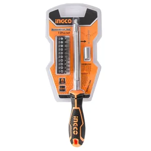 مجموعه 12 عددی سری پیچ گوشتی اینکو مدل AKSD