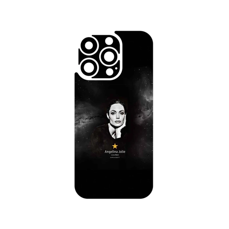 برچسب پوششی ماهوت مدل Angelina Jolie مناسب برای گوشی موبایل اپل iPhone 16 Pro