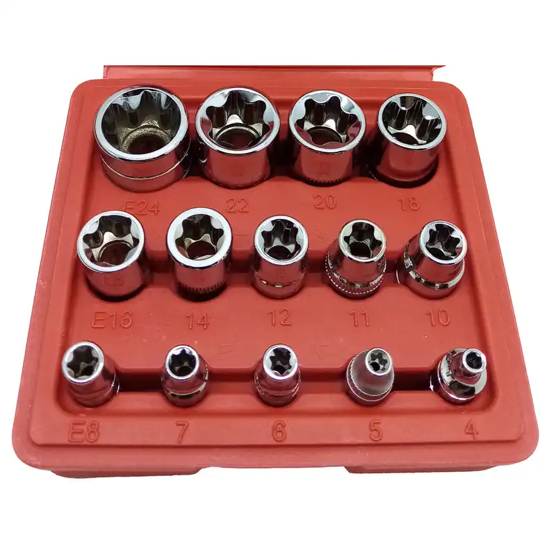 جعبه بکس هانتر تولز مدل E مجموعه 14 عددی