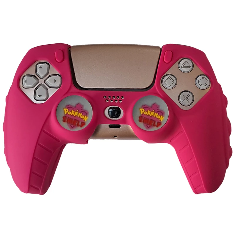 محافظ دسته بازی پلی استیشن 5 مدل Anti Slip PS5567 به همراه روکش آنالوگ