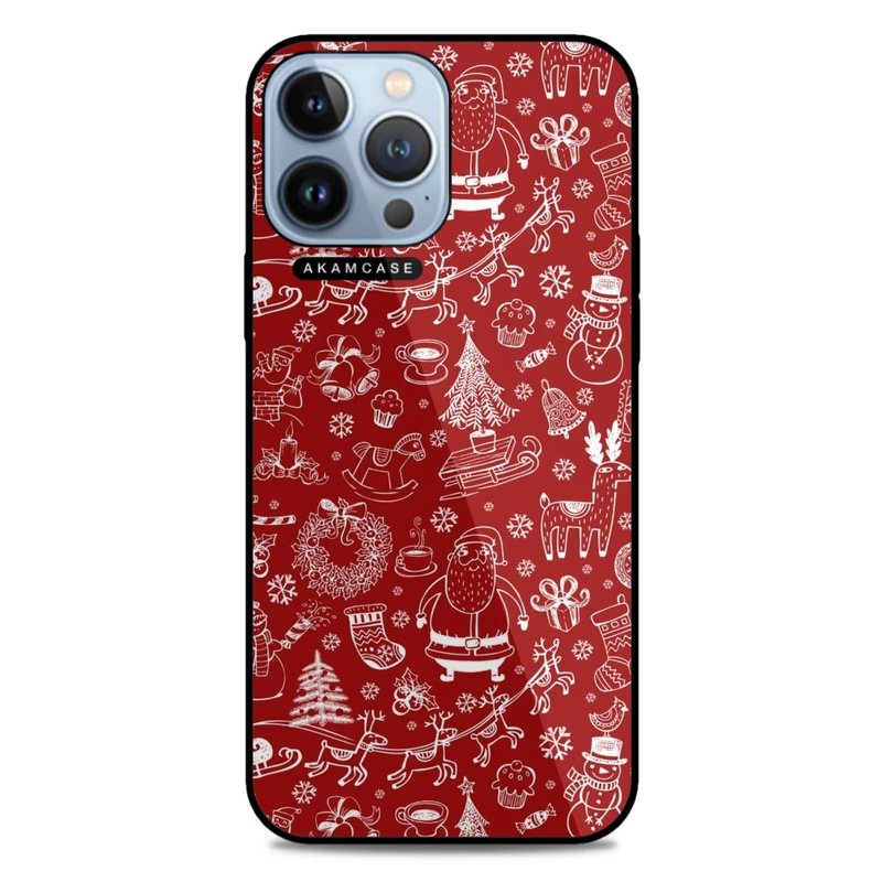 کاور آکام مدل AMC-WA13PROMAX-CHRISTMAS-20 مناسب برای گوشی موبایل اپل iPhone 13 Pro Max