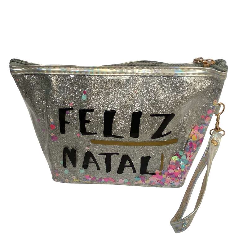 کیف لوازم آرایش زنانه مدل Feliz Natal003