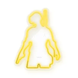 چراغ دیواری نئون دیزاین طرح Pubg-GL_YL