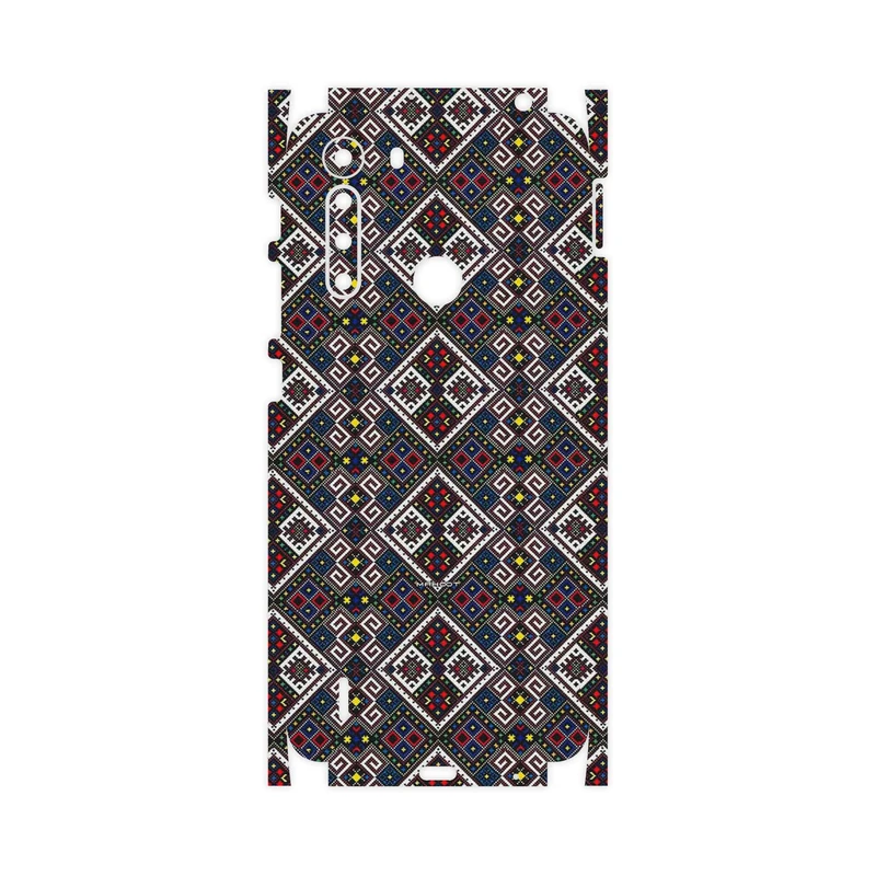 برچسب پوششی ماهوت مدل SISTAN Needlework 1-FullSkin مناسب برای گوشی موبایل موتورولا One Fusion