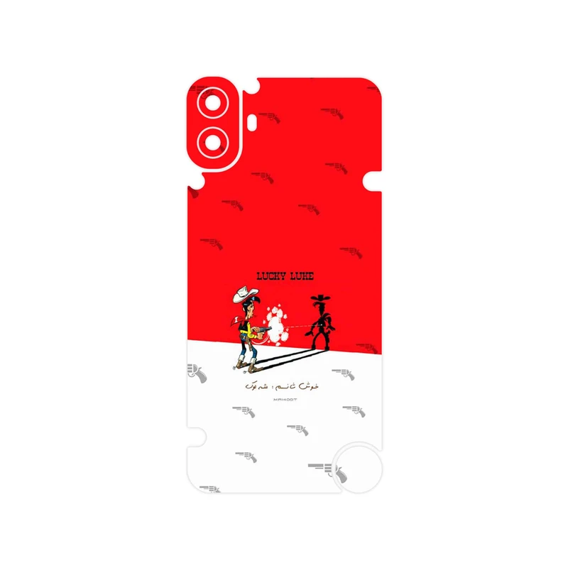 برچسب پوششی ماهوت مدل Lucky Luke مناسب برای گوشی موبایل ناتینگ CMF Phone 1