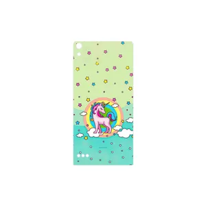 MAHOOT Rainbow unicorn adventure Cover Sticker for Huawei Ascend P6