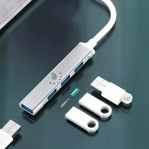 هاب 4 پورت USB-C اکی یس مدل 4IN1 TYPE-C