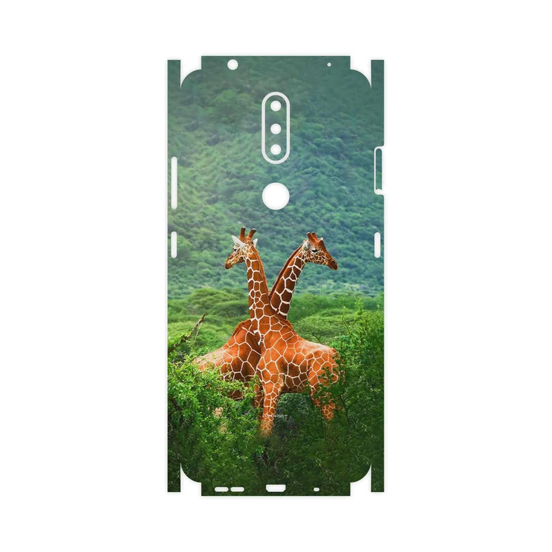 برچسب پوششی ماهوت مدل Giraffe-FullSkin مناسب برای گوشی موبایل نوکیا 2.4