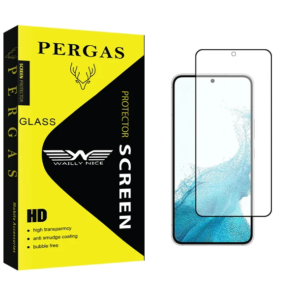 محافظ صفحه نمایش سرامیکی مات وایلی نایس مدل Pergas Glass مناسب برای گوشی موبایل سامسونگ Galaxy S22 Plus 5G