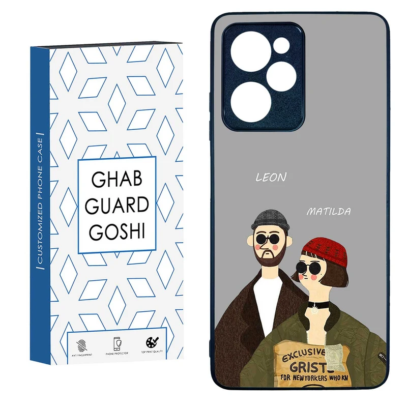 کاور قاب گارد گوشی طرح لئون و ماتیلدا کد TPU-095 مناسب برای گوشی موبایل شیائومی  POCO X5 PRO