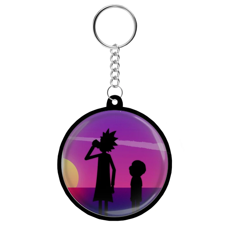 جاکلیدی مدل دوطرفه طرح انیمیشن ریک و مورتی کد S108