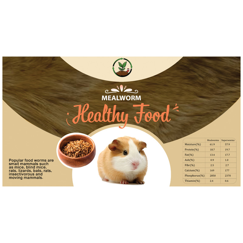 غذای خشک همستر مدل میلورم کد 51 وزن 200 گرم